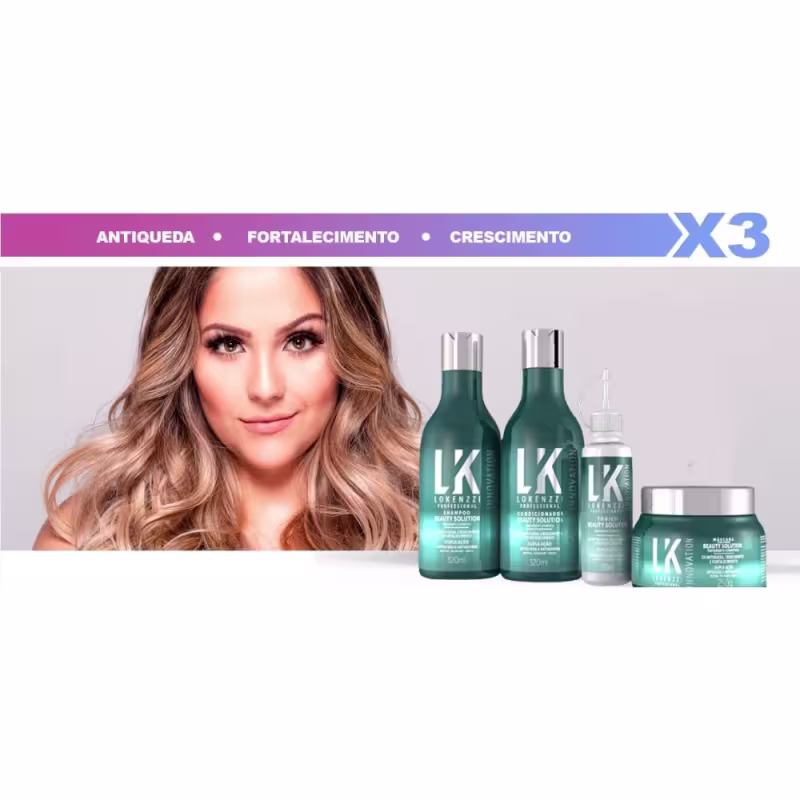 Kit Lokenzzi Beauty Solution