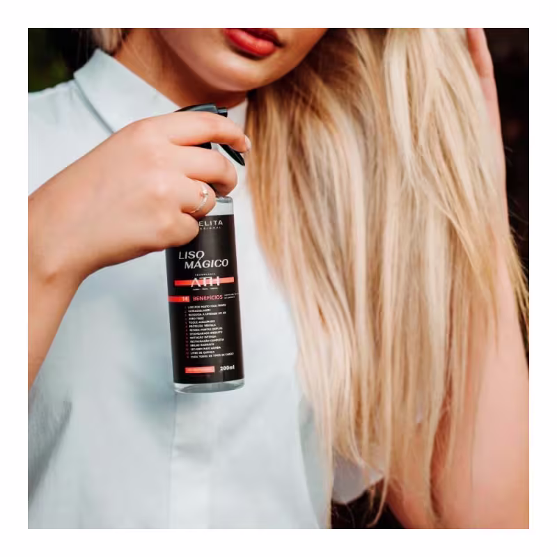 Rubelita Liso Mágico Spray Termo Ativo Fluído 14 em 1 +Cumbuca