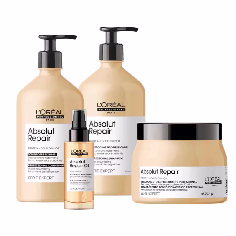 Kit L'Oréal Professionnel Absolut Repair Completo 4 Itens