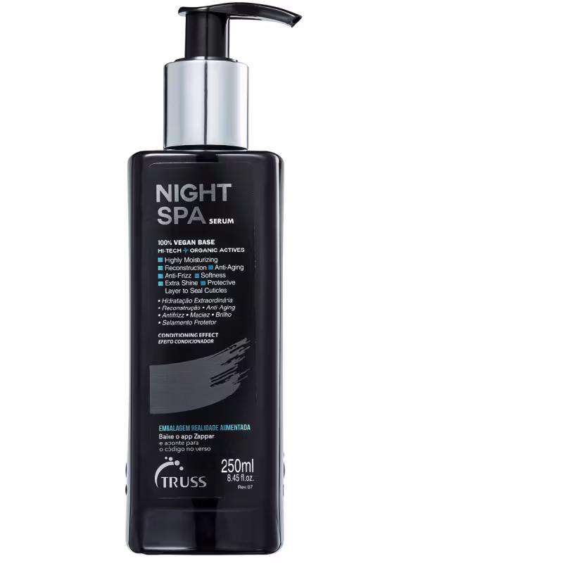 Kit Truss Ultra Hydration - Shampoo 300ml + Condicionador 300ml + Night Spa 250ml + Uso Obrigatório 260ml