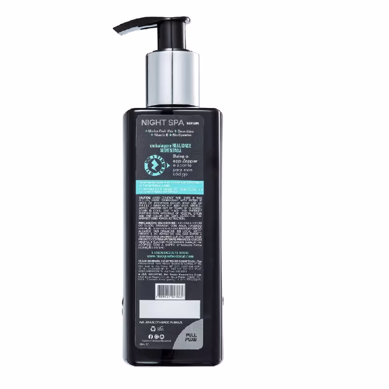 Kit Truss Ultra Hydration - Shampoo 300ml + Condicionador 300ml + Night Spa 250ml + Uso Obrigatório 260ml