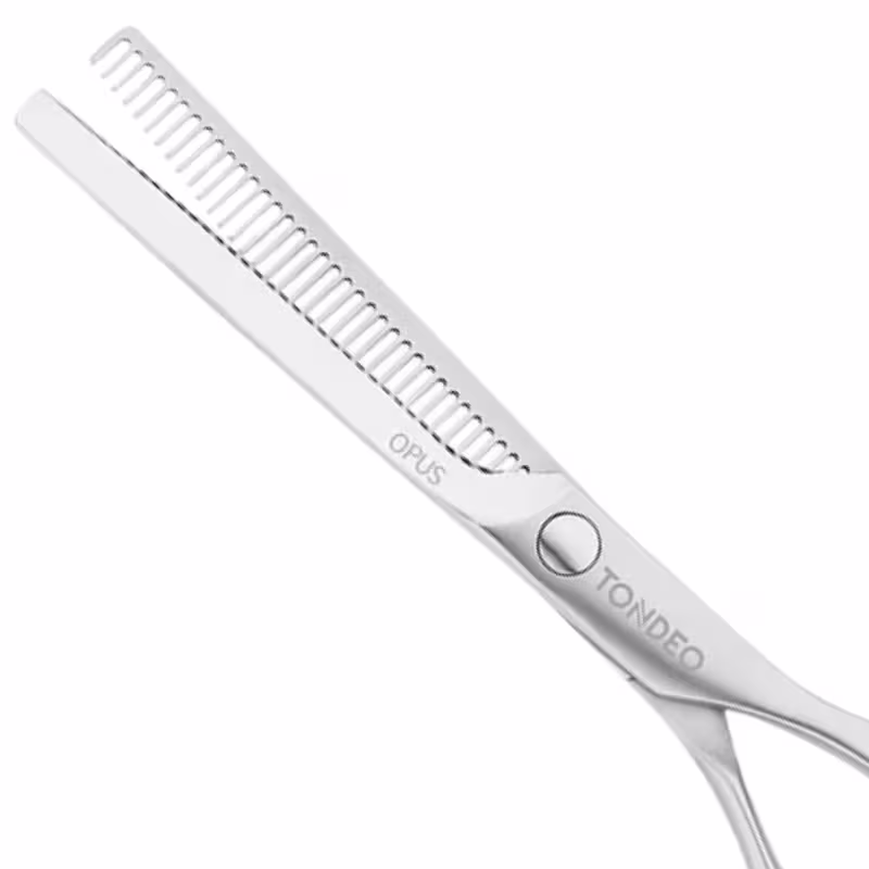 Tondeo Opus Dentada Prata 5.75 - 8084 - Tesoura Profissional