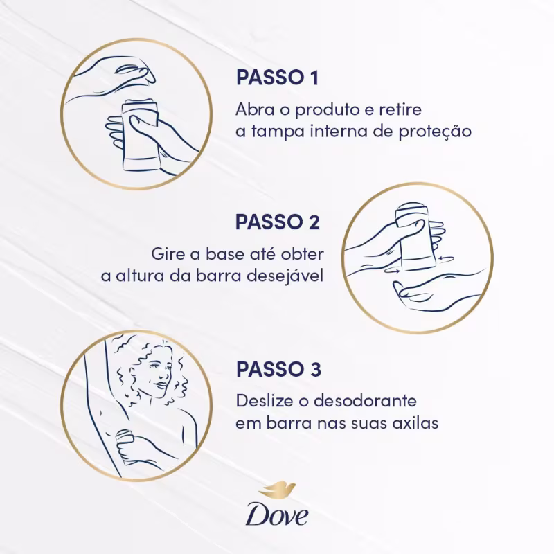 Desodorante Barra Dove Serúm Barra Fresh 45g