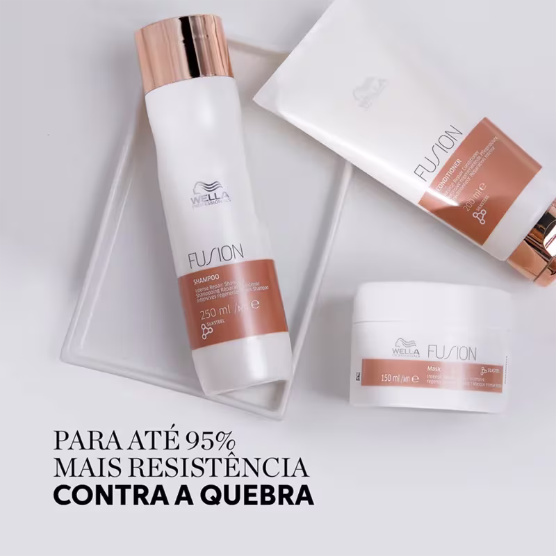 Kit Wella Professionals Fusion Trio de Tratamento (3 Produtos)