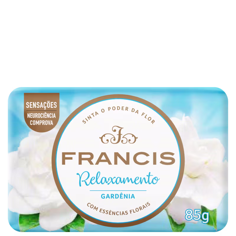 Francis Relaxamento Gardênia - Sabonete em Barra 85g