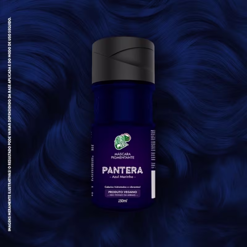 Máscara Pigmentante Capilar Kamaleão Color Pantera, 150ml.