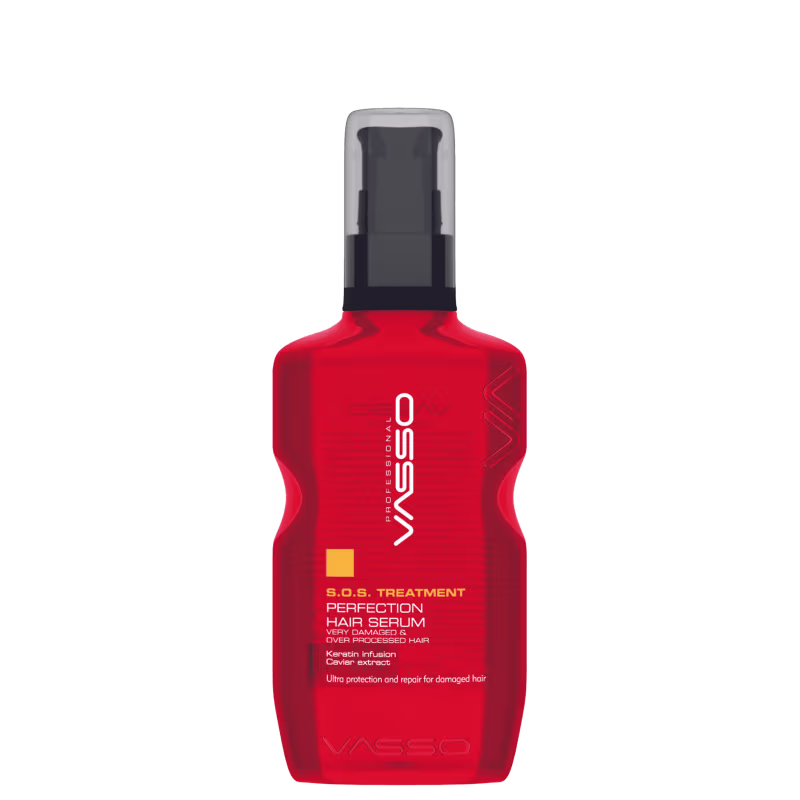 Sérum Reconstrução S.O.S. Tratamento, Vasso,  Cabelo Resistente 100ML