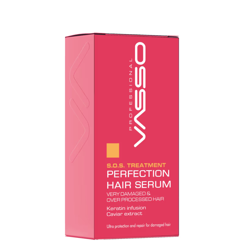 Sérum Reconstrução S.O.S. Tratamento, Vasso,  Cabelo Resistente 100ML
