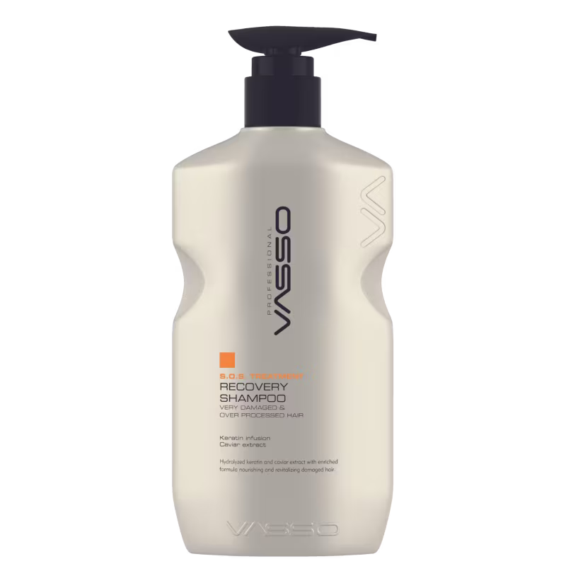 Shampoo Recovery S.O.S. Tratamento, Vasso, Reconstrução Capilar 500ML