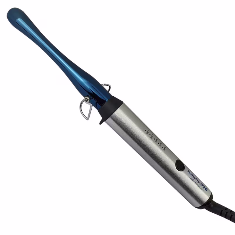 Modelador Blue Nano Titanium Babyliss Pro Cônico Reverso - Bivolt