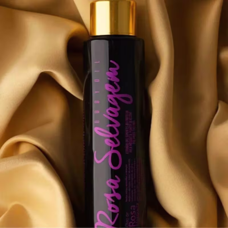 Kit 3 Óleo de Rosa Mosqueta Clareador de Manchas 100ml - Rosa Selvagem
