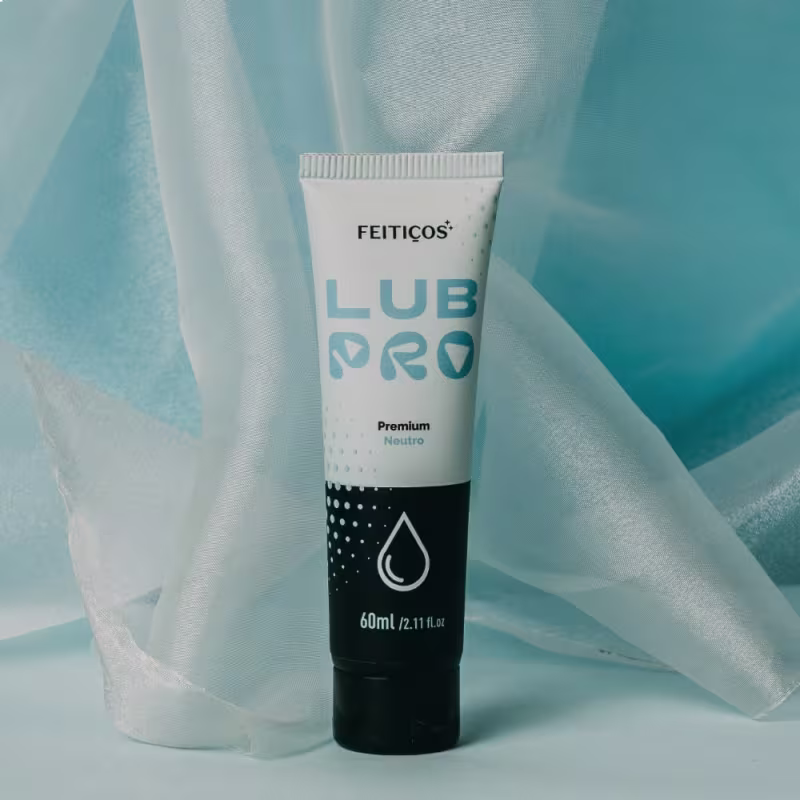 Gel Lubrificante Intimo Confortável Premium LubPro Neutro Feitiços Aromáticos