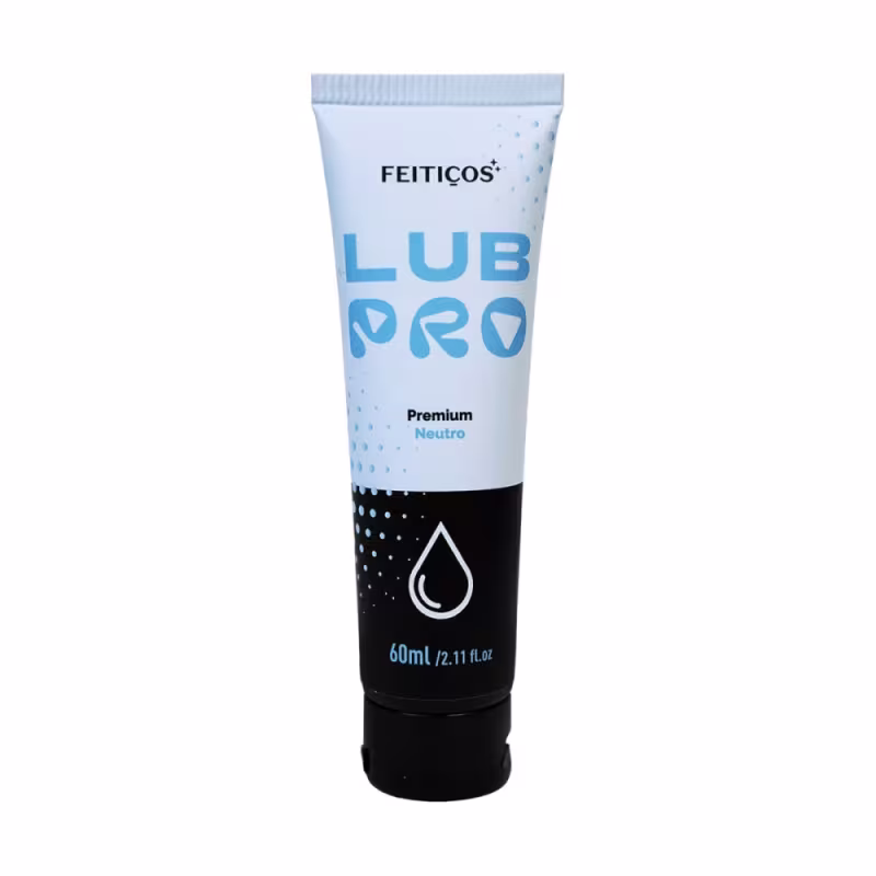 Gel Lubrificante Intimo Confortável Premium LubPro Neutro Feitiços Aromáticos