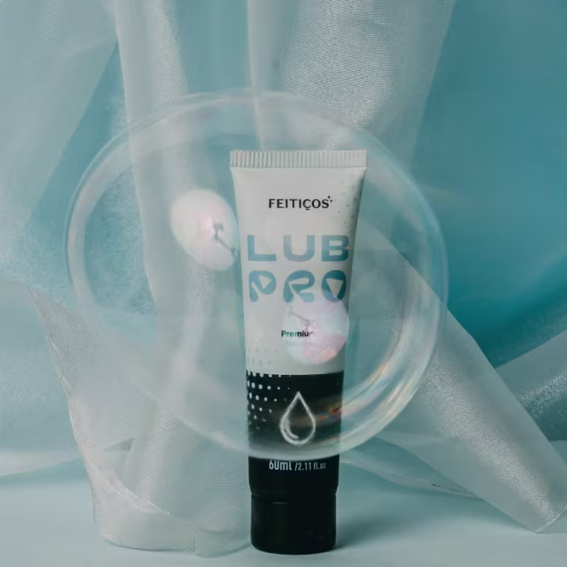 Gel Lubrificante Intimo Confortável Premium LubPro Neutro Feitiços Aromáticos