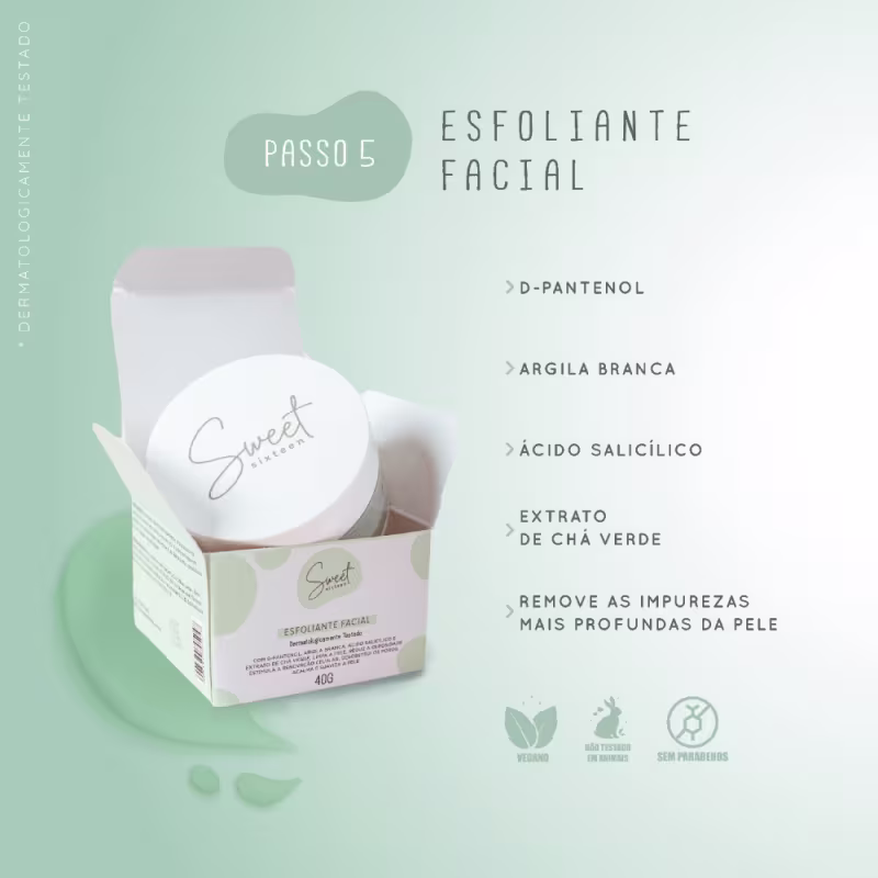Sweet Sixteen - Esfoliante Facial 40g