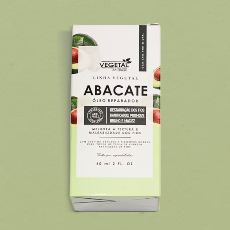 Vegetal do Brasil Abacate - Óleo Reparador 60ml