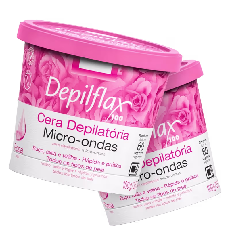 Kit Depilflax Duo Rosa (2 Unidades)