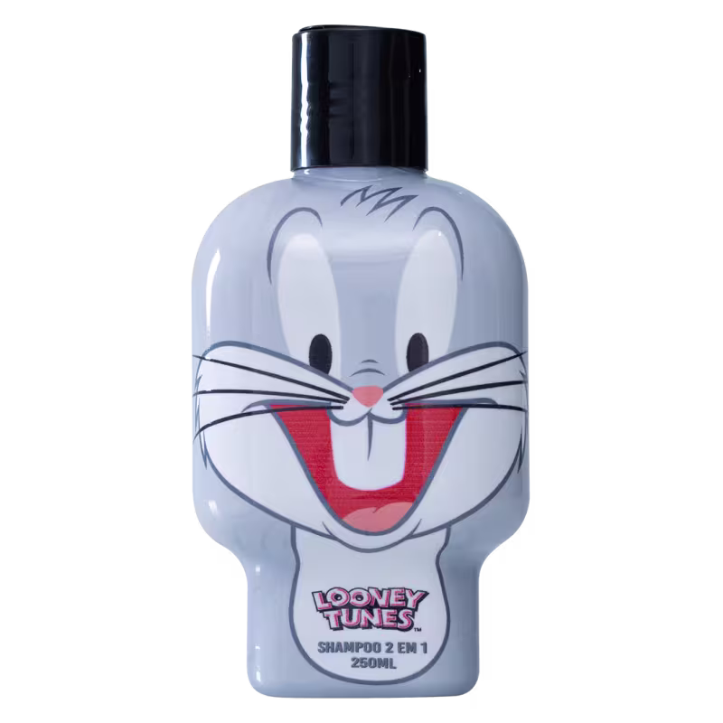 Shampoo Infantil 2 em 1 250ml Pernalonga - Looney Tunes
