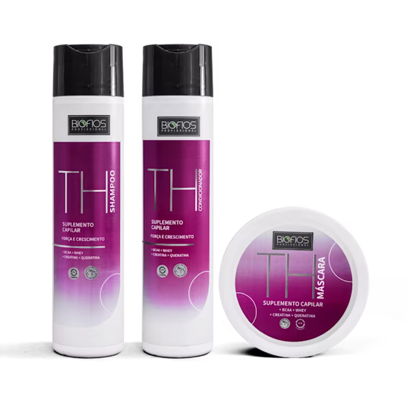 Kit Biofios Top Hair Força e Crescimento (3 Produtos)