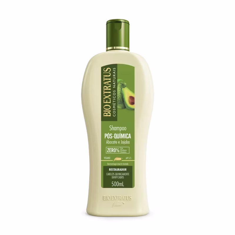 Kit Bio Extratus Pós Química 500mL Shampoo + Condicionador + Finalizador