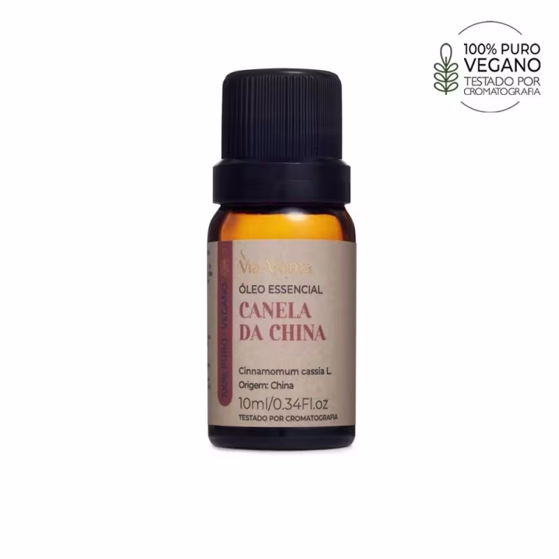 Óleo Essencial Canela da China Via Aroma 10ml