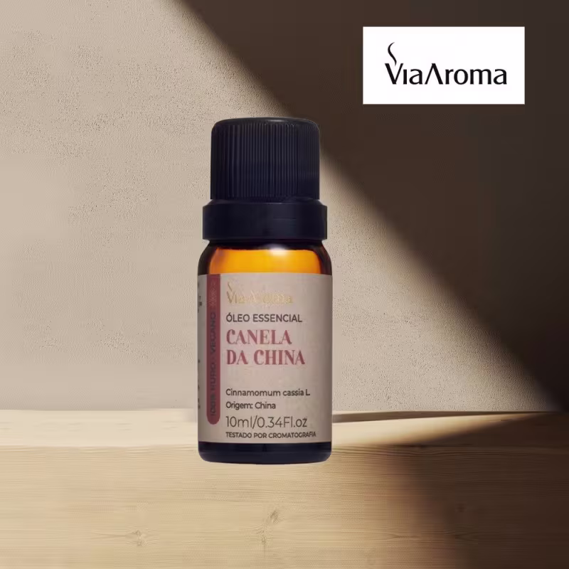 Óleo Essencial Canela da China Via Aroma 10ml