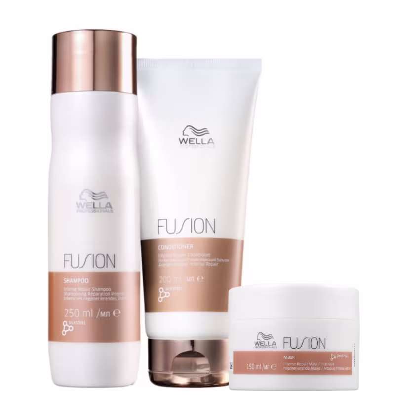 Kit Wella Professionals Fusion Trio Home Treatment (3 Produtos)