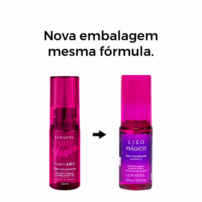 Kit Lowell Extrato de Mirtilo Shampoo Condicionador Óleo e Pour Toi Parfum Cabelo e Corpo (4 produtos)