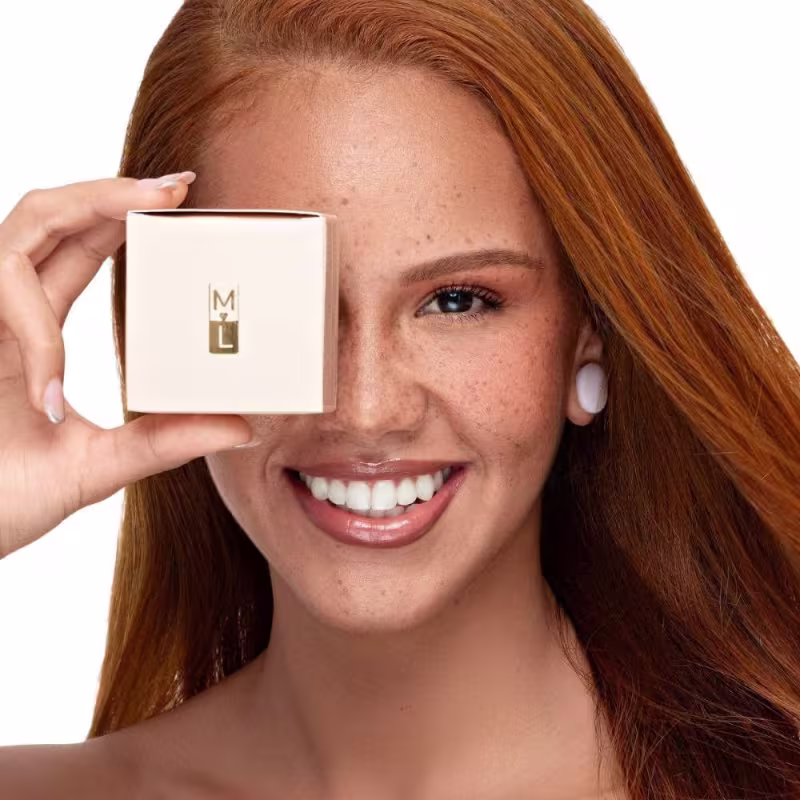 Modelo mostra o Pó Solto Tule Deisy Perozzo Mariana Laureano