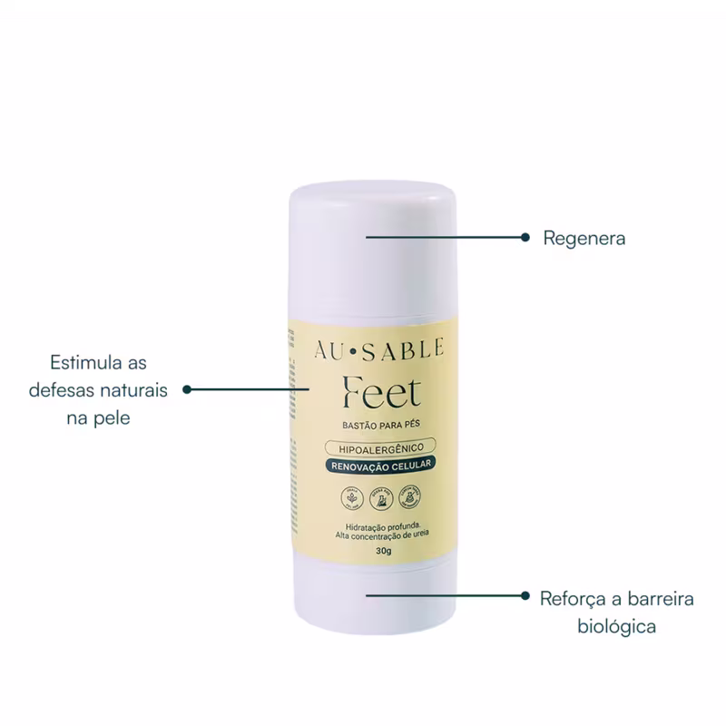 Au Sable Feet Smoothing Stick - Bastão Hidratante Para Pés 30g