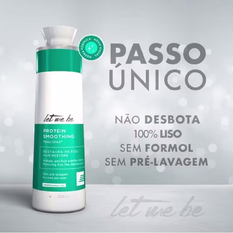 Kit Progressiva Let Me Be Protein Smoothing + Escova E Pente