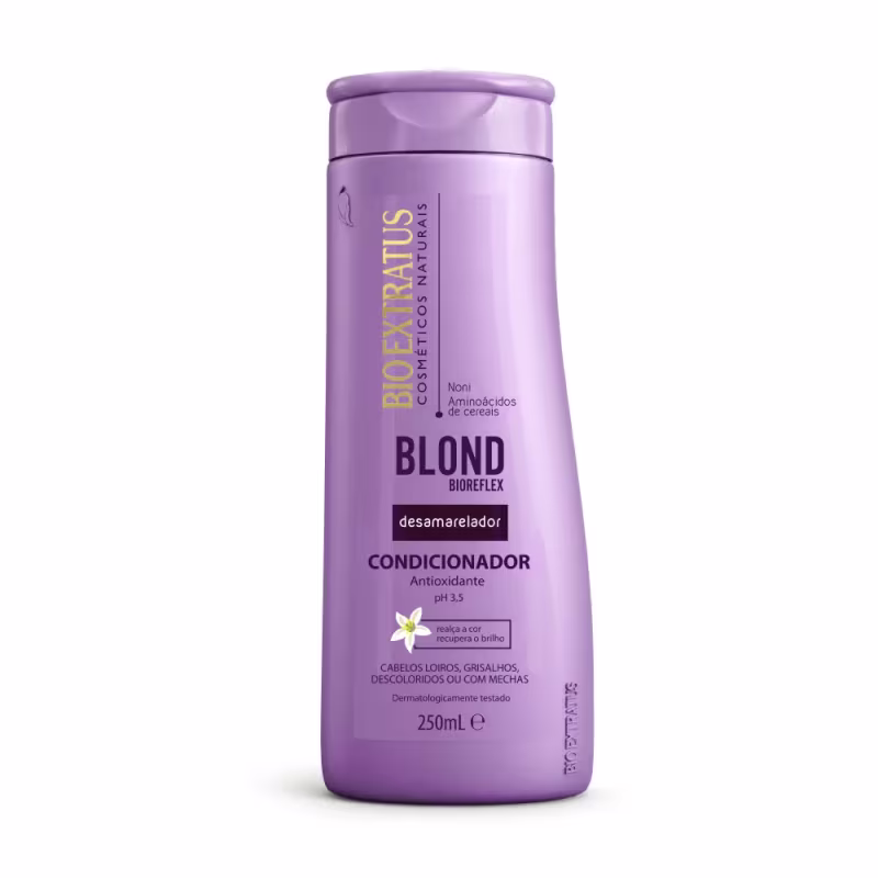 Kit Bio Extratus Blond Bioreflex Shampoo, Condicionador e Finalizador