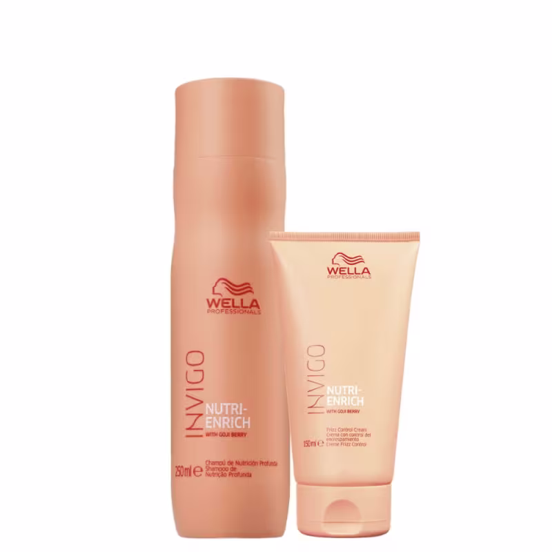 Kit Wella Professionals Invigo Nutri-Enrich Frizz Control Home Care (2 Produtos)