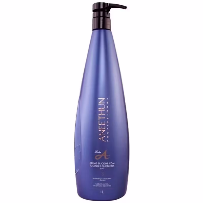 Kit Creme De Silicone E Mascara Repair Aneethun 1 Litro 1Kg