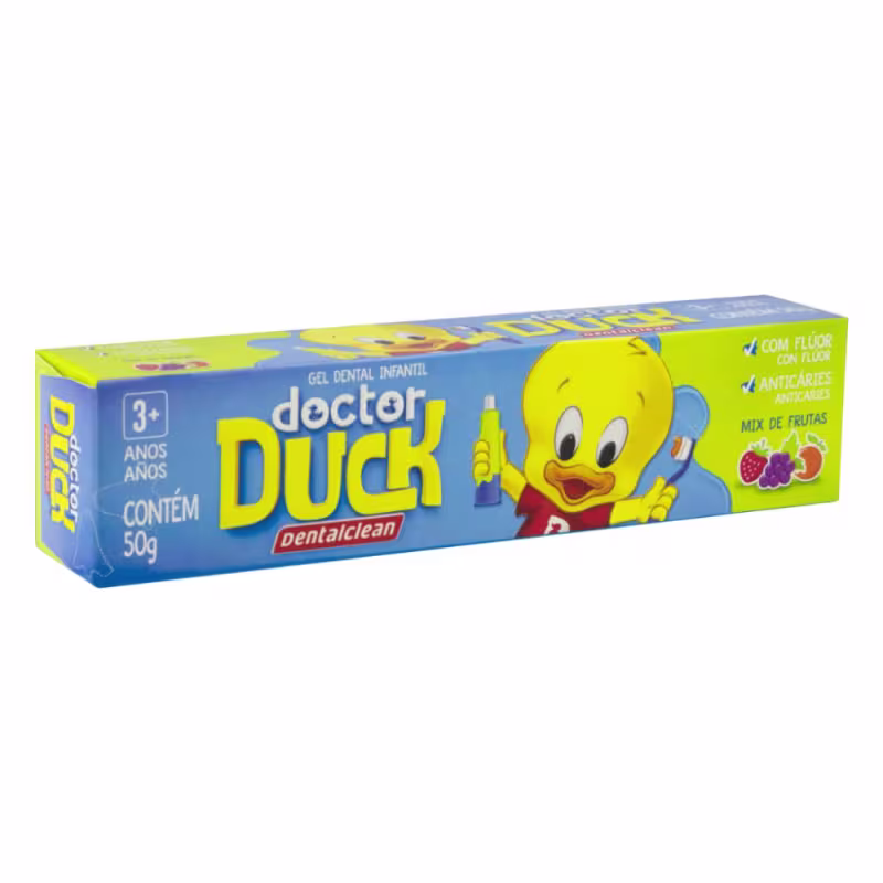 Dentalclean Doctor Duck Tutti Frutti - Gel Dental Infantil 50g
