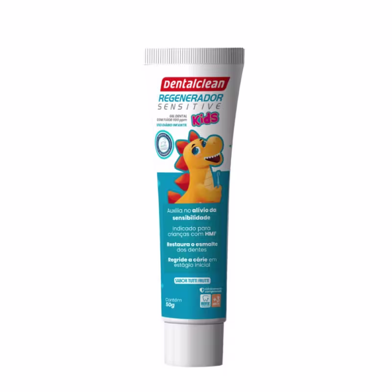 Dentalclean Sensitive Kids Regenerador - Gel Dental Infantil 50g