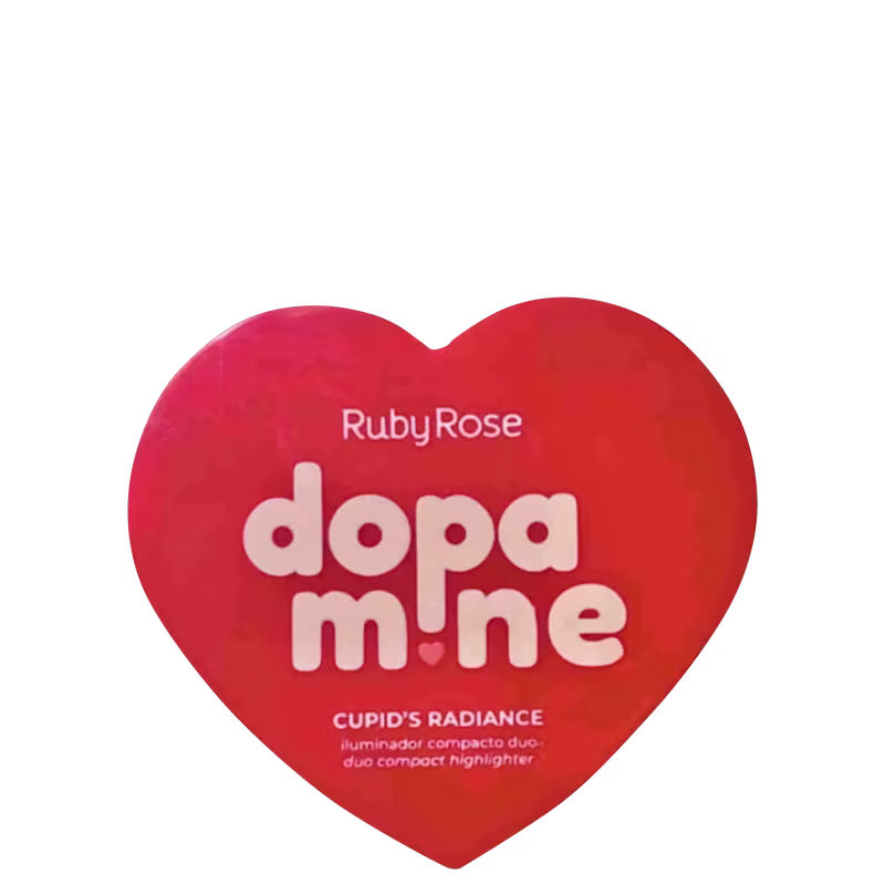 Ruby Rose Dopamine Heart Duo Radiance Starry Flaming Heart - Iluminador Compacto 7,15g