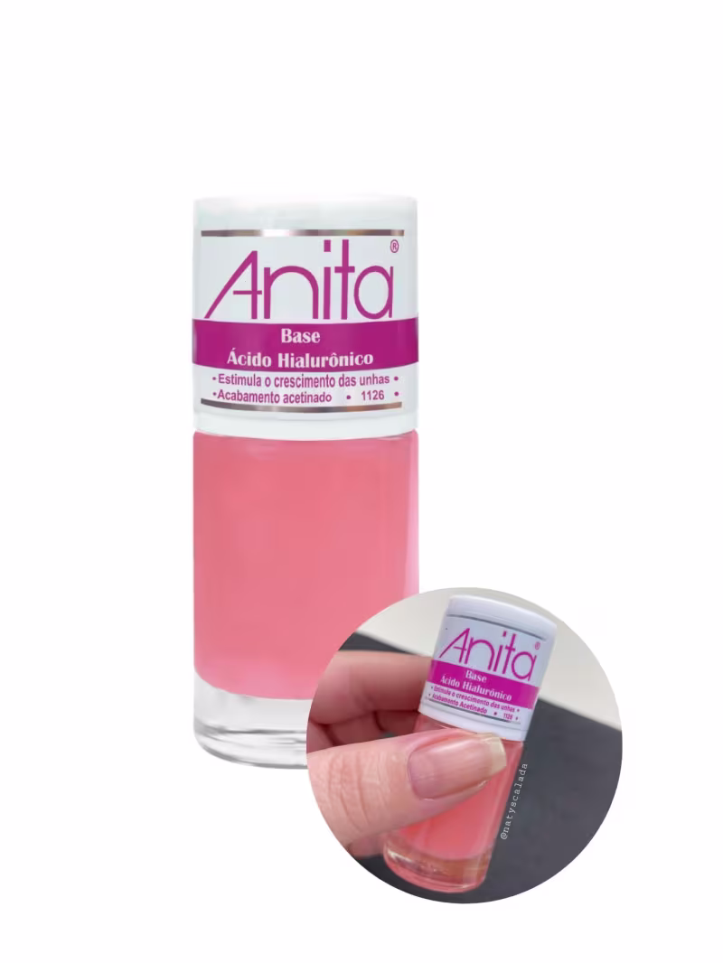 Kit Tratamentos Bases Anita Anti Fungos Oleo Secante e Base Acido Hialuronico