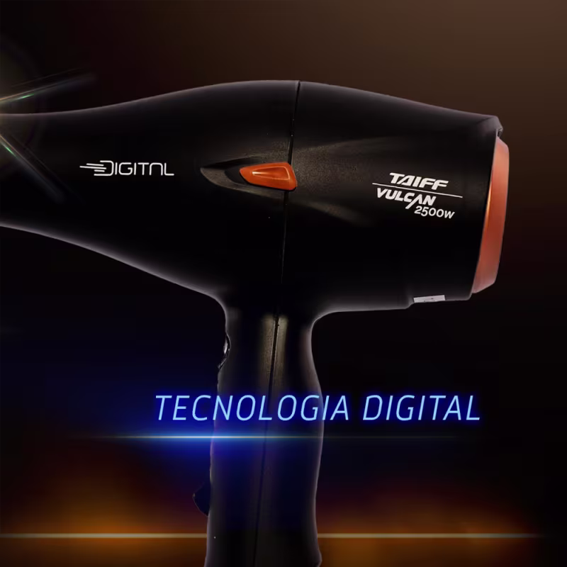 Secador Taiff Vulcan 2500w Digital 220v