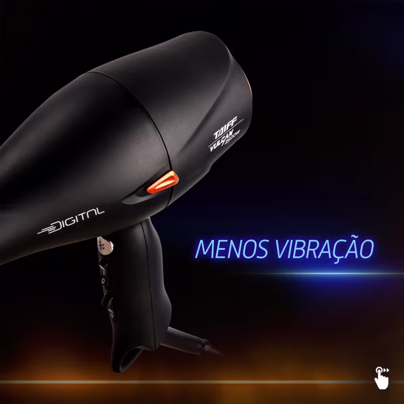 Secador Taiff Vulcan 2500w Digital 220v