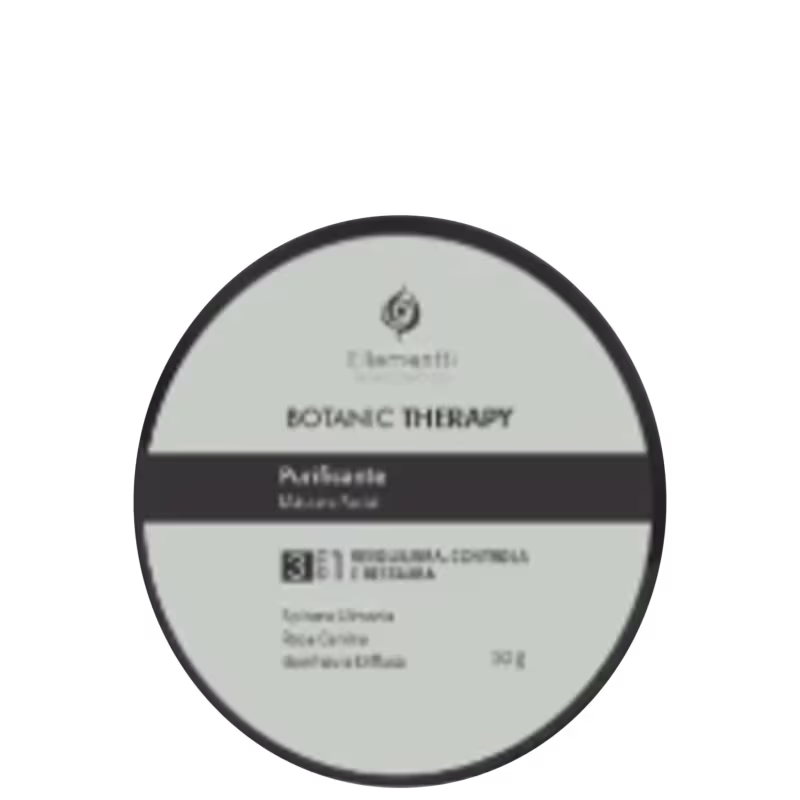 Ellementti Dermocosméticos Botanic Therapy Purificante - Máscara Facial 50g