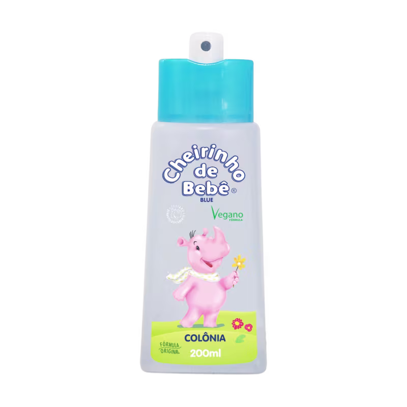 Colônia Infantil Cheirinho de Bebê Blue, 200ml.