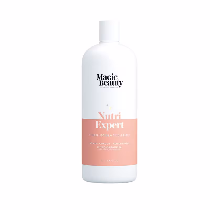 Kit Magic Beauty Nutri Expert Vitamin Nectar - Shampoo 1000 ml + Condicionador 1000 ml+ Máscara 500 g