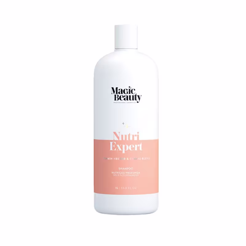 Kit Magic Beauty Nutri Expert Vitamin Nectar - Shampoo 1000 ml + Condicionador 1000 ml+ Máscara 500 g