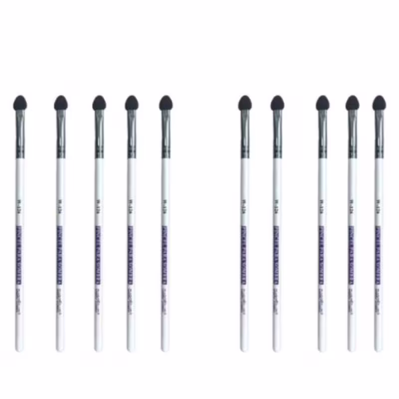COMBO 10 UNIDADES PINCEL PROFISSIONAL PARA SOMBRA LINHA W - MACRILAN - W126