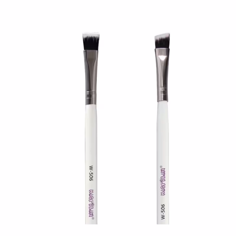 Combo 10 Unidades Pincel Duplo Para Sombra Linha W - Macrilan - W502