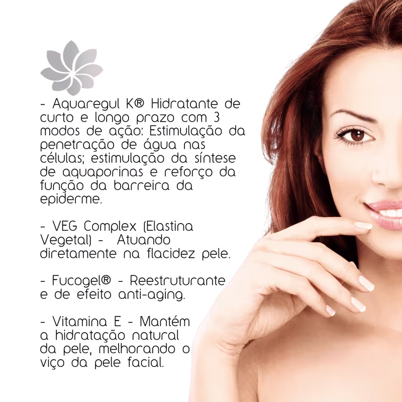 Nena Gugél Biocosméticos Revivere - Hidratante Facial Redutor de Linhas 30g