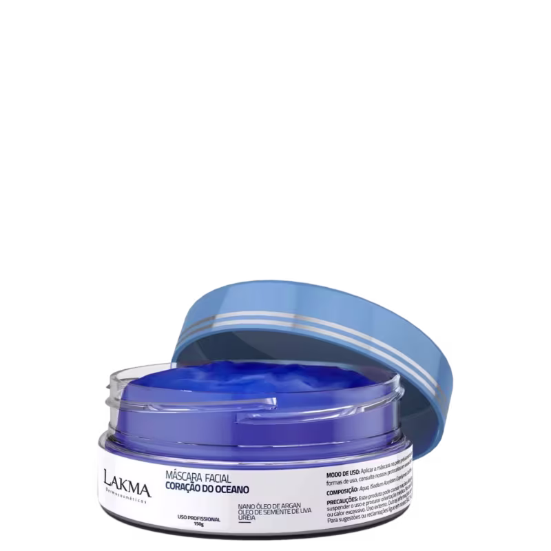 Lakma Coração do Oceano Joias Raras - Máscara Facial 150g