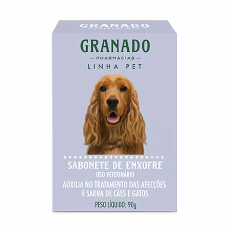 Granado Linha Pet Enxofre - Sabonete em Barra 90g