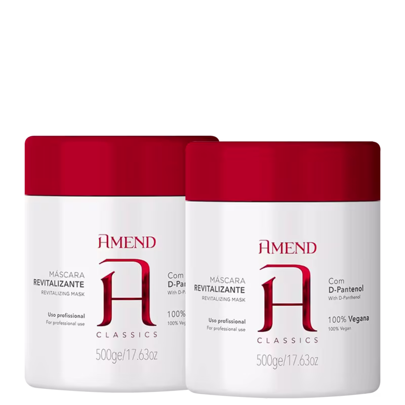 Amend - 02 Máscara Revitalizante D Pantenol 500g